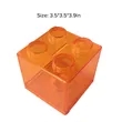 Piggy Bank Transparent Blocks Children Acrylic Money Box | https://www.bestnamebadges.com