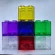 Piggy Bank Transparent Blocks Children Acrylic Money Box | https://www.bestnamebadges.com