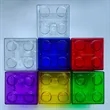 Piggy Bank Transparent Blocks Children Acrylic Money Box | https://www.bestnamebadges.com