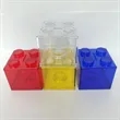 Piggy Bank Transparent Blocks Children Acrylic Money Box | https://www.bestnamebadges.com