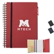 5.5 x 7 in Spiral Notebook with Elastic Closure | https://www.bestnamebadges.com