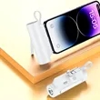 3000mAh Small Portable Fast Charger Built-in Flashlight | https://www.bestnamebadges.com