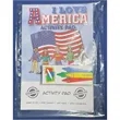 I Love America Activity Pad Fun Pack | https://www.bestnamebadges.com