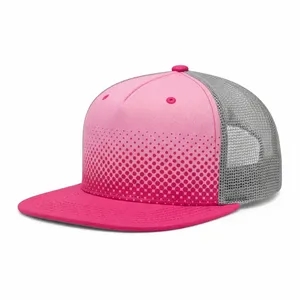 Richardson Laser Cut Trucker Hat Snapback 100% polyester