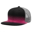 Richardson Laser Cut Trucker Hat Snapback 100% polyester | https://www.bestnamebadges.com
