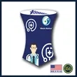 30" Top x 42" High Round Stretch Table Throw | https://www.bestnamebadges.com