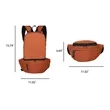 Lightweight Custom Backpack With Zipper Pocket Travel Bag | https://www.bestnamebadges.com