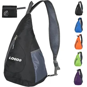 Foldable Lightweight Sling Backpack With Custom Logo Bag