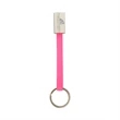 Keychain Dual USB Charging Cable | https://www.bestnamebadges.com