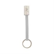 Keychain Dual USB Charging Cable | https://www.bestnamebadges.com
