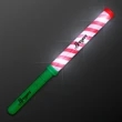 Candy Cane Lights Baton Stick | https://www.bestnamebadges.com