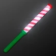 Candy Cane Lights Baton Stick | https://www.bestnamebadges.com