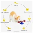 Custom Suction Cat Toy with LED & Catnip Compartments | https://www.bestnamebadges.com