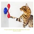 Custom Suction Cat Toy with LED & Catnip Compartments | https://www.bestnamebadges.com
