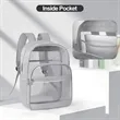 See Through Backpack/Bookbag for School | https://www.bestnamebadges.com