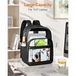 See Through Backpack/Bookbag for School | https://www.bestnamebadges.com