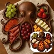 Octopus Charcuterie Board | https://www.bestnamebadges.com