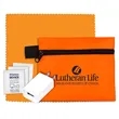 Tech Home and Travel Kit w/ Cleaning Cloth / Wall Charger | https://www.bestnamebadges.com