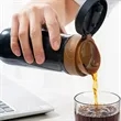 Portable French Press Pot Car Travel Coffee Maker | https://www.bestnamebadges.com