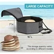 Hat Storage Box for Travel | https://www.bestnamebadges.com