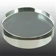 Round Crystal Paperweight | https://www.bestnamebadges.com