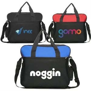 Promotional Laptop Messenger Bag W/ Shoulder Strap