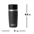 YETI Rambler 12 oz Travel Bottle | https://www.bestnamebadges.com