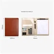 PU A4 Leather Portfolio | https://www.bestnamebadges.com