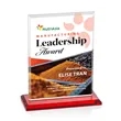 Vitalia VividPrint™ Award - Red | https://www.bestnamebadges.com