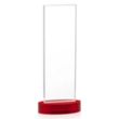 Heathrow VividPrint™ Award on Alberton Base - Red | https://www.bestnamebadges.com