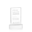 Heathrow Award on Alberton Base - White | https://www.bestnamebadges.com