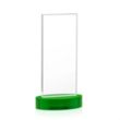 Heathrow Award on Alberton Base - Green | https://www.bestnamebadges.com