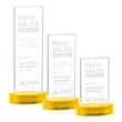 Heathrow Award on Alberton Base - Gold | https://www.bestnamebadges.com