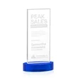 Heathrow Award on Alberton Base - Blue | https://www.bestnamebadges.com