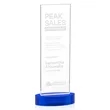 Heathrow Award on Alberton Base - Blue | https://www.bestnamebadges.com