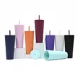 26oz Colorful Plastic Tumbler Straw For Cold Beverages Cup | https://www.bestnamebadges.com
