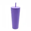 26oz Colorful Plastic Tumbler Straw For Cold Beverages Cup | https://www.bestnamebadges.com