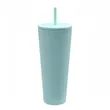 26oz Colorful Plastic Tumbler Straw For Cold Beverages Cup | https://www.bestnamebadges.com