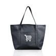 Non-Woven Durable Pocket Heathered Tote Bag | https://www.bestnamebadges.com