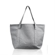Non-Woven Durable Pocket Heathered Tote Bag | https://www.bestnamebadges.com