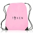 Quick Ship Drawstring Backpack w/ Reinforced Corners 14"x18" | https://www.bestnamebadges.com