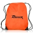Quick Ship Drawstring Backpack w/ Reinforced Corners 14"x18" | https://www.bestnamebadges.com