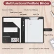 Professional Padfolio Portfolio Binder with Clipboard | https://www.bestnamebadges.com
