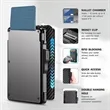 RFID Minimalist Card Holder Bifold Wallet | https://www.bestnamebadges.com