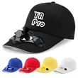 Unisex Outdoor Baseball Cap with Solar Fan | https://www.bestnamebadges.com