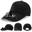 Unisex Outdoor Baseball Cap with Solar Fan | https://www.bestnamebadges.com