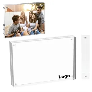 4" x 6" Acrylic Double Sided Magnetic Picture Frame