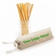 Bamboo Drinking Straw | https://www.bestnamebadges.com