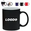 11oz Heat Sensitive Color Changing Mug With Logo Promotional | https://www.bestnamebadges.com