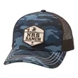 Garment Washed Richardson Snapback Trucker Cap | https://www.bestnamebadges.com